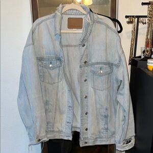 American Eagle Outfitters Brown Leather Patch